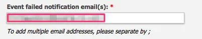 event failed notif email