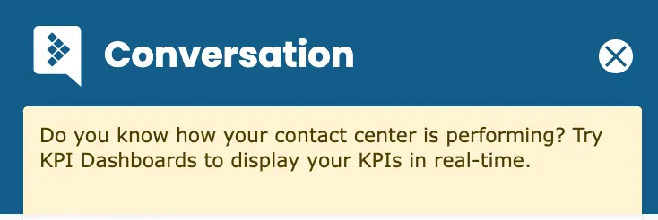 Personalized marketing example