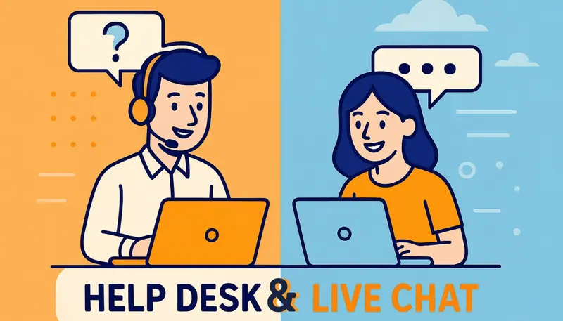 Help Desk and Live Chat: Why You Probably Need Both